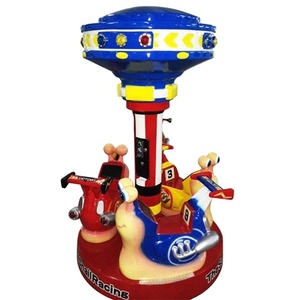 3 Ghế Vui Vẻ Đi Vòng/Vòng Xoay/Kiddie Đi Xe Mini Carousel - Product Image 1