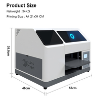 Imprimante alimentaire A4 pour l'impression sur papier sucre et découpe automatique, prise en charge du scan de code QR et du téléchargement d'images, imprimante jet d'encre pour gâteaux et biscuits