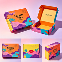 Boîte d'expédition personnalisée avec papier cadeau, emballage pour vêtements, carton ondulé de qualité supérieure, boîte d'expédition pour vêtements, lingerie, colis postal