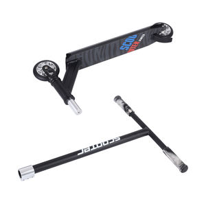 Nouveau pont en aluminium professionnel personnalisé 110mm PU roues <span class=keywords><strong>Stunt</strong></span> <span class=keywords><strong>Scooter</strong></span> pour les tours - Product Image 5