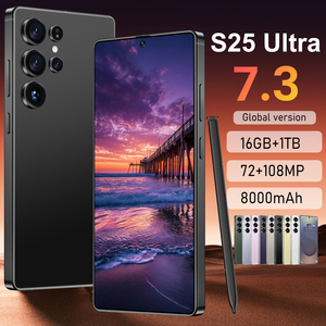 Teléfono Móvil S25 Ultra con Excelente Relación <span class=keywords><strong>Calidad</strong></span>-<span class=keywords><strong>Precio</strong></span>, Pantalla HD de 7.3 Pulgadas, 8000 mAh, 16 GB + 1 TB, 72 + 108 MP, Doble SIM, Ranura Expandible para Tarjeta TF, Teléfono <span class=keywords><strong>Android</strong></span> - Product Image 4