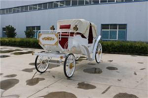 OEM lujo caballo dibujado silla de montar carro real boda victoriana Touring turismo carro para la venta EE.UU. - Product Image 3