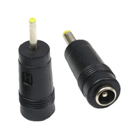 Adaptateur d'alimentation CC - Connecteur femelle 5,5 mm * 2,1 mm vers mâle 4,0 mm * 1,7 mm pour ordinateur portable, PC, CCTV, bande LED et routeur