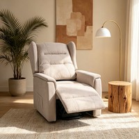 Fauteuil releveur électrique pour personnes âgées avec repose-pieds, fournisseur OEM ODM de fauteuils personnalisés pour seniors
