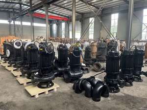 WQ High Quality Corrosion Resistance Vertical <b>Submersible</b> Sewage <b>Pump</b> High Pressure Single-stage 0.75KW 2 Inch Outlet - Product Image 2