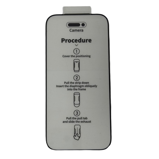 OEM Factory Wholesale Tempered Glass Screen Protector for iPhone Full Cover Anti Fingerprint with Quick Fit Box Installation Kit