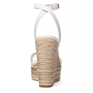 Di alta qualità da donna <span class=keywords><strong>in</strong></span> vera pelle <span class=keywords><strong>corda</strong></span> tacchi a zeppa <span class=keywords><strong>sandali</strong></span> romani per le donne - Product Image 3