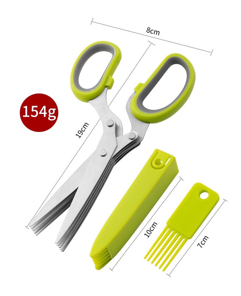 กรรไกร + ซองหนัง + แปรง