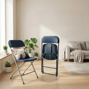 <b>Dining</b> Furniture Ergonomic <b>Folding</b> Metal <b>Dining</b> <b>Chair</b> Outdoor Restaurant <b>Folding</b> <b>Chairs</b> Indoor Office Reception Foldable <b>Chair</b> - Product Image 2