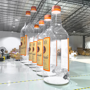 Bottiglia Gonfiabile Trasparente Personalizzata per Vino o Acqua, Gigante in PVC per Pubblicità e Promozione del Marchio - Product Image 5