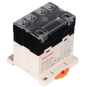 Shenler high-power intermediate relay RGF2BD900LFS with led high current relay 40a380vac relay with safety module monitoring