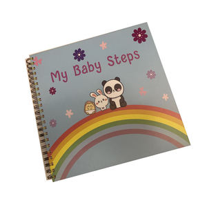 Libreta de Recuerdos Personalizada con Tapa Dura y Espiral, Diseño Infantil, Impresión de Agenda - Product Image 1