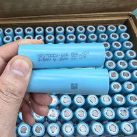 Batteries cylindriques lithium-ion haute capacité 3,5 V 21700 65E, batterie rechargeable au lithium pour batterie externe