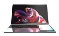 Ordinateur portable de petite taille 15,6 pouces, écran tactile double, panneau 1920*1080, 16+512G N100, écran tactile, ordinateur portable de bureau, logo gratuit
