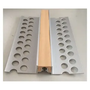 Meishuo Floor Tile Movement Control Joint Metal Rubber Expansion Joint In Building Materials