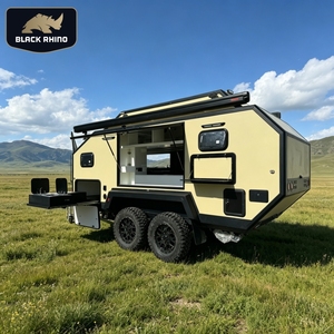 Caravane tout-terrain à double essieu avec toilettes, capacité 6 personnes, pour le marché français - Product Image 1