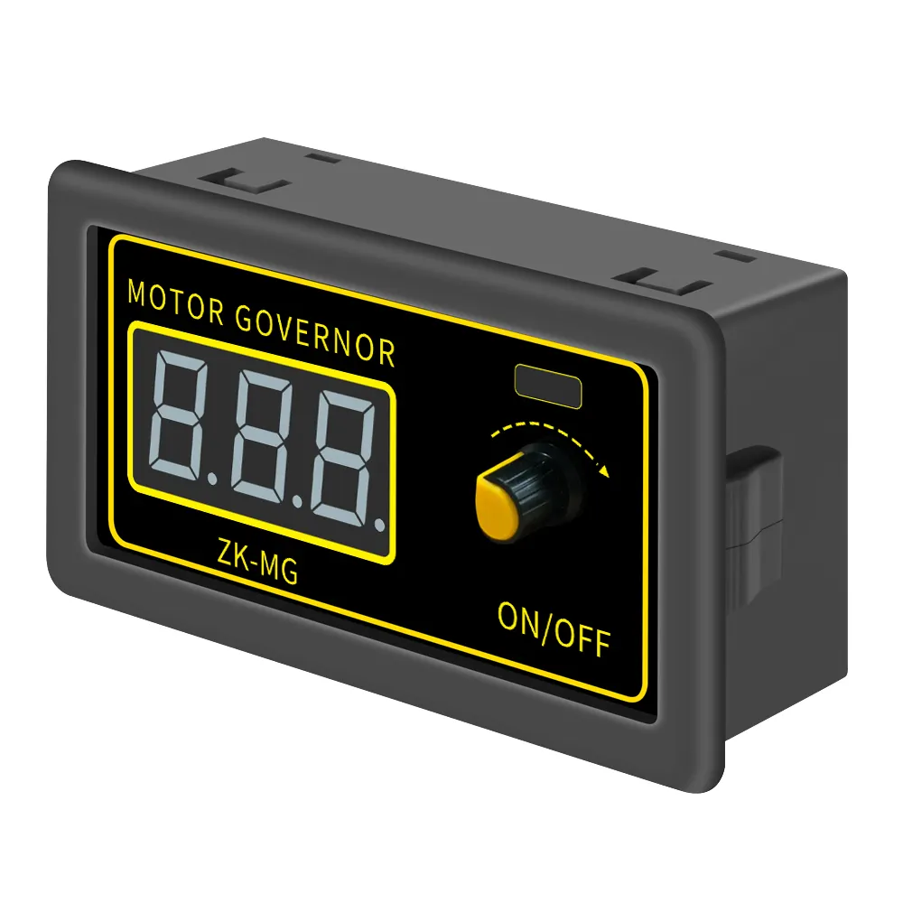 ZK-MG Motor Governor PWM Adjustable Speed Control Module 5V 12 V24 MAX 15A Encoder Duty Radio Frequency Digital Display Energy