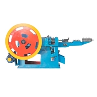 Machine automatique haute productivité SSS pour la fabrication de clous et de clous de clôture de type U, moteur 3kW, capacité 350 pièces/min