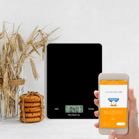 Leaone EK20 AAA Batterij Voedende Digitale Display Nauwkeurige Elektronische Huisdierenvoedingsweegschaal 4 Kleurkeuzes voor Thuisgewichtmeting
