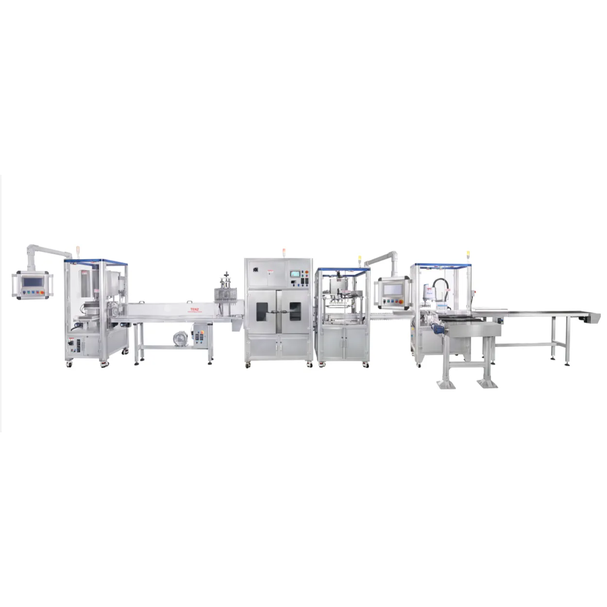 Máquina de enchimento de linha de produção, máquina de enchimento de linha de produção e pintura de rosto ou corpo