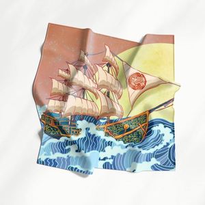 Pañuelos de Seda para Mujer, Pañuelo de Seda de Lujo Personalizado con Diseño Único para Colaboración con Marcas de Moda Boutique - Product Image 4