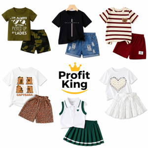 Envío Inmediato: Lote de Ropa de Verano para Niños Profit King, Conjuntos de Ropa Surtida para Niños y Niñas, Liquidación de Existencias al Por Mayor - Product Image 3