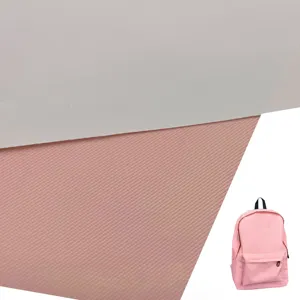 Factory customized 230D twill Oxford fabric polyester waterproof PVC coating suitable for luggage handbags toiletries etc