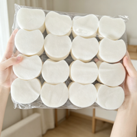 Tampons Tonifiants Écologiques 45 GSM de Haute Qualité en Coton Sec et Fibres de Papier pour Éclaircir la Peau