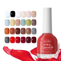 Vernis à ongles pelable à base d'eau KUDAN, facile à retirer, sans lampe UV, couleurs riches, vente en gros, flacon personnalisé, nail art, commande en gros