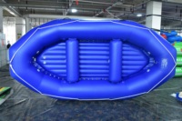 Bateau gonflable à prix abordable pour 3 personnes, auto-drainant, en PVC Drop Stitch, avec cadre en aluminium, pour la pêche à la mouche en rivière et la dérive