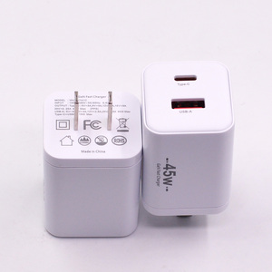 Caricabatterie USB <span class=keywords><strong>C</strong></span> GaN 45W Personalizzato all'Ingrosso, Blocco di Ricarica Rapida Tipo <span class=keywords><strong>C</strong></span> per <span class=keywords><strong>iPhone</strong></span> e Samsung - Product Image 5
