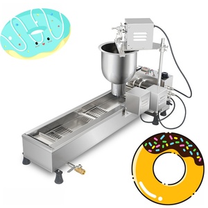 Nouvelle machine à faire des boules de beignets et des trous pour la boulangerie, haute productivité, production automatique avec des noix, des fruits et du lait - Product Image 3