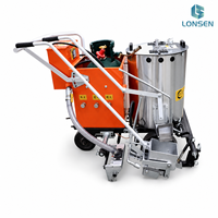 Machine de marquage routier thermoplastique portative, équipement de marquage de lignes à chaud pour la construction de marquages routiers