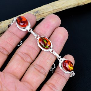 Handmade opal <b>Bracelet</b> Handmade Antique Style Handmade Adjustable Design Gemstone Jewelry for women in bulk price - Product Image 6