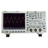 Oscilloscope numérique Owon XDS3202 2 canaux 100 MHz 1 GS/s avec multimètre numérique et générateur de formes d'onde arbitraires