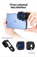 Objectif anamorphique ultra grand angle 1,55x pour iPhone Xs Max X, objectif de tournage de films à forte sensibilité pour vidéastes et cinéastes