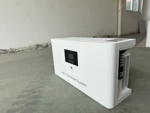 Nouvelle conception de batterie haute tension 10 kW 15 kW 20 kW 25 kW, système solaire hybride intégré triphasé au lithium-fer pour la maison - Product Image 4