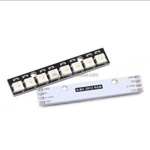 LED RGB WS2812 5050 de 8 bits con controlador de color completo integrado, placa de desarrollo de luz de color - Product Image 5