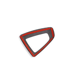 Gerçek Karbon Fiber Vites Değiştirme Düğmesi Tabanı Dekoratif Çerçevesi, 2/3/3GT/4 Serisi Arka Sağdan Direksiyonlu Lüks İç Döşeme İçin - Product Image 6
