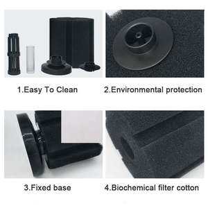 어항 수족관 효율적인 스펀지 여과기, 아쿠아리움 미니 실린더 소프트 생화학 스펀지 바이오 필터 - Product Image 4