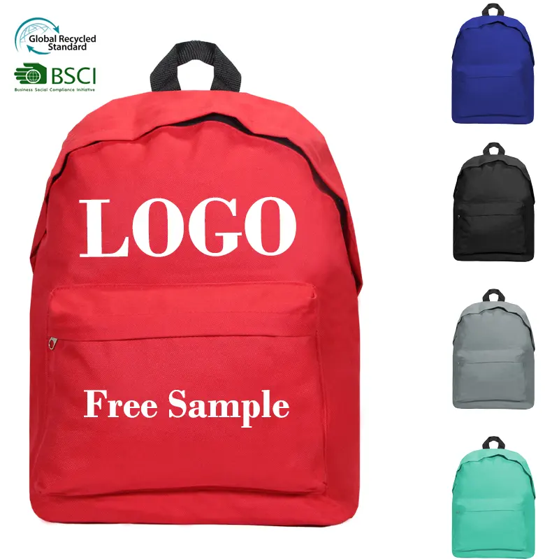 GRS BSCI Wholesale children kids schoolbag boy bookbag student book bag daily used polyester mochilas school bag backpack