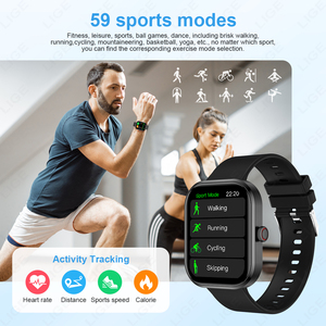 Relojes Inteligentes <span class=keywords><strong>LIGE</strong></span> BWG21 para Mujeres y Hombres, Monitor de Actividad Física, Contestador de Llamadas, Reproductor de Música, Monitor de Ritmo Cardíaco y Sueño, Compatible con IOS y Android, Negro - Product Image 5