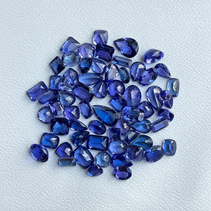AAA Grade High Mix Shape Brilliant Cut Natural Blue Tanzanite Gemstones Bulk Faceted Loose Supplier India Wholesale Prices - Product Image 1