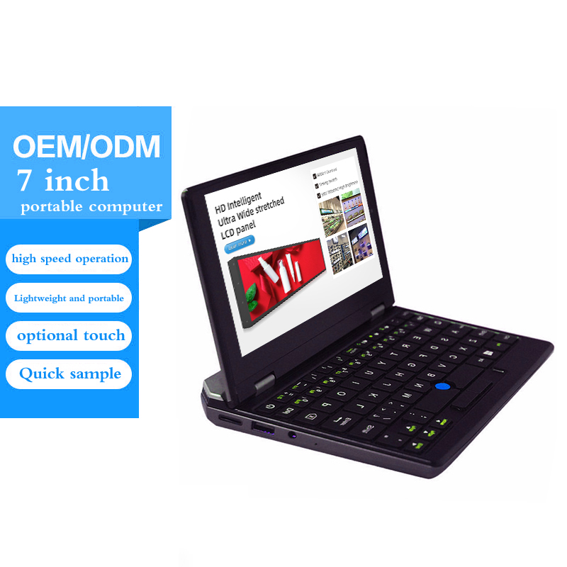 7-дюймовый 8 + 256G сенсорный портативный мини-ноутбук 7 дюймов