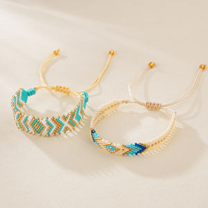 Nouveau bracelet en perles tressées Miyuki fait à la main pour femmes - Product Image 3