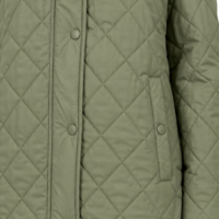 Veste matelassée légère à motif 3D pour femme, coupe oversize, entièrement zippée, à manches longues, avec poches, pour l'hiver