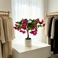 Meistverkaufte Künstliche Bougainvillea-Blütenbäume, Kunstblumen für Innenräume, Dekoration für Hochzeiten