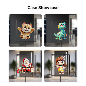 3D Hologram Fan Projector LED Display Holographic Advertising Device with Aluminum Cover and Ground Bracket for Promotion - Product Image 3