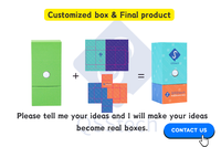 Emballage personnalisé pré-encollé, sécurisé avec emballage anti-enfants et design plus léger, emballage pré-encollé pour boîtes.