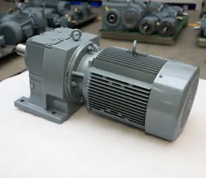 R137- 50.86-22kW right angel speed reducer bevel gear motor